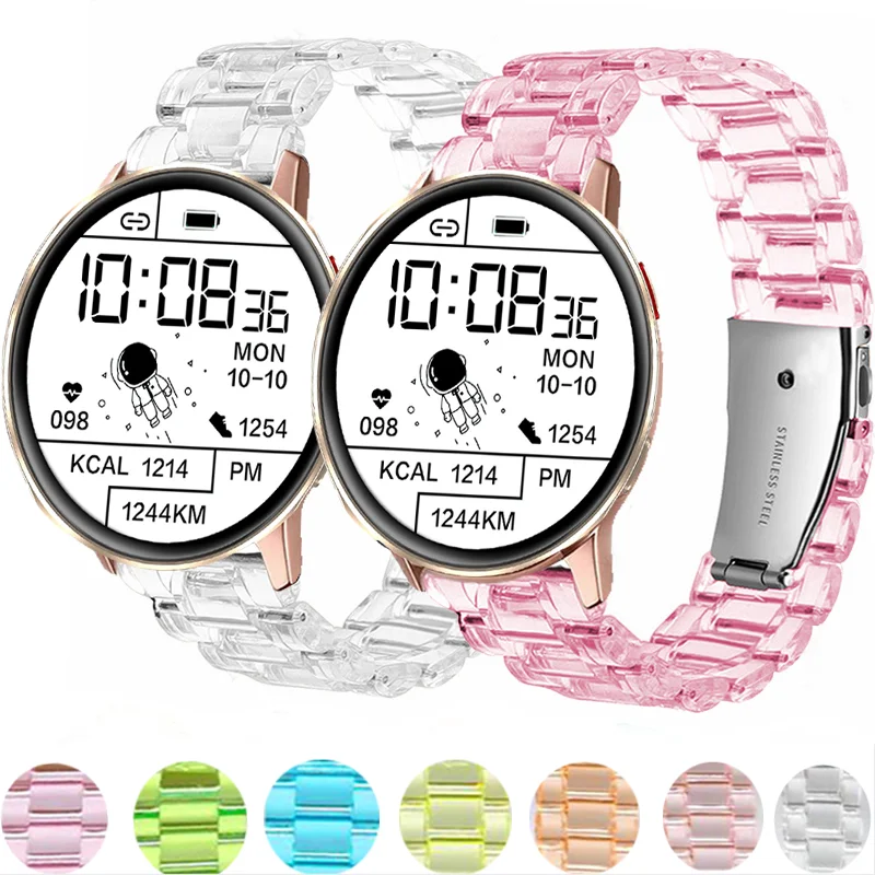Ремешок прозрачный для наручных часов, браслет для Samsung Galaxy Watch 4 Classic 46 мм 42 мм Active 2 44 мм Huawei Watch gt 2e 20 мм 22 мм
Ремешок прозрачный для наручных часов, браслет для Samsung Galaxy Watch 4 Classic 46 мм 42 мм Active 2 44 мм Huawei Watch gt 2e 20 мм 22 мм