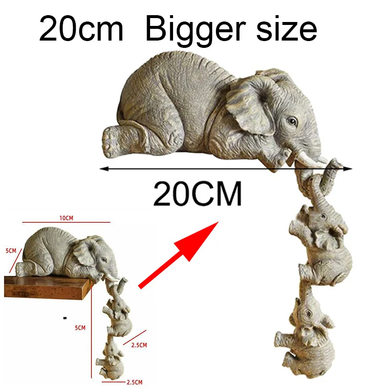 20cm Elephant Holding Baby Elephant Resin Crafts Cute Elephant Figurines Home Furnishing Gift Home Decoration Home Decor
20cm Elephant Holding Baby Elephant Resin Crafts Cute Elephant Figurines Home Furnishing Gift Home Decoration Home Decor