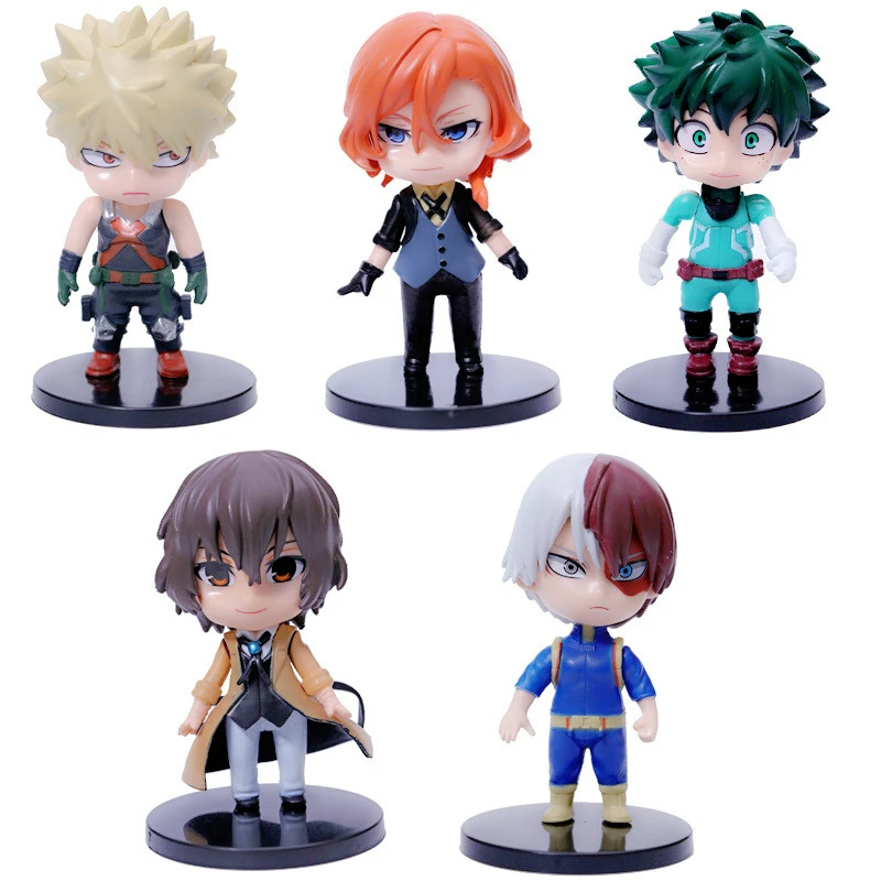10cm 5pcs/set Anime My Hero Academia Figure Bakugou Katsuki Action Figures Todoroki Shouto Figurine Midoriya Izuku PVC Model Toy
10cm 5pcs/set Anime My Hero Academia Figure Bakugou Katsuki Action Figures Todoroki Shouto Figurine Midoriya Izuku PVC Model Toy