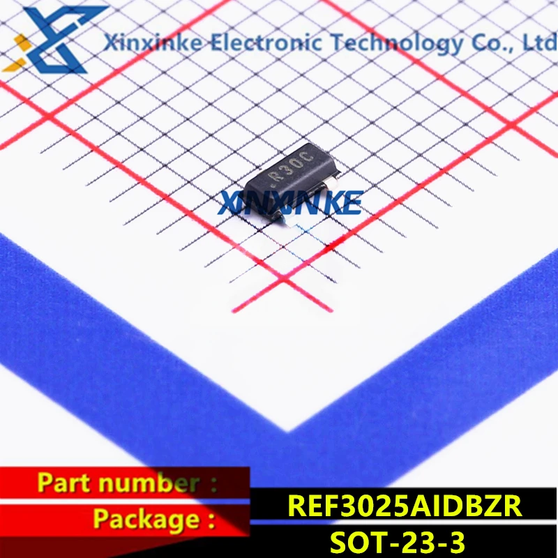 REF3025AIDBZR Mark:R30C SOT-23-3 Voltage References 2.5V 50ppm/DegC 50uA Series Power Management ICs Brand New Original
REF3025AIDBZR Mark:R30C SOT-23-3 Voltage References 2.5V 50ppm/DegC 50uA Series Power Management ICs Brand New Original