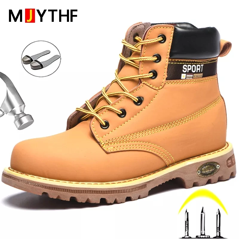 Winter Boots Leather Shoes Work Safety Boots Men Indestructible Work Shoes For Martin Boots Puncture Proof Safety Shoes Footwear
Winter Boots Leather Shoes Work Safety Boots Men Indestructible Work Shoes For Martin Boots Puncture Proof Safety Shoes Footwear