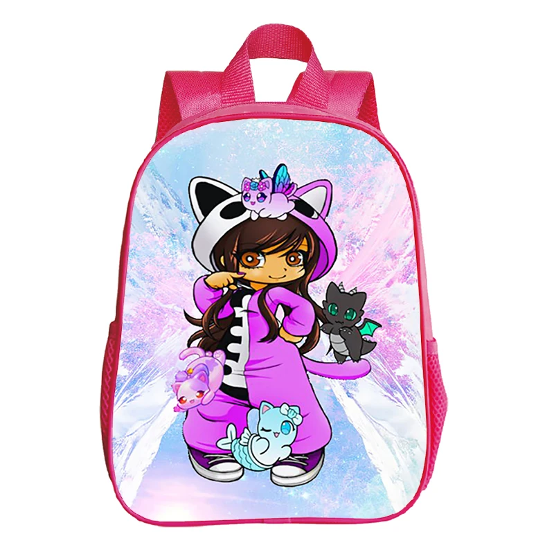 Aphmau Pink Backpack 12 Inch Cartoon Kindergarten Backpacks Boys Girls Daypack Children School Bags Waterproof Kids Bookbag Gift
Aphmau Pink Backpack 12 Inch Cartoon Kindergarten Backpacks Boys Girls Daypack Children School Bags Waterproof Kids Bookbag Gift