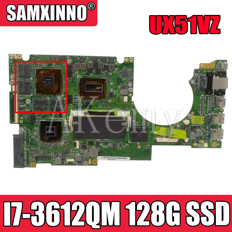 Материнская плата Akemy для Asus UX51VZ UX51VZA UX51V U500V, материнская плата с диагональю 100% дюйма, протестированная, работает со смартфоном 128G SSD UX51VZH
Материнская плата Akemy для Asus UX51VZ UX51VZA UX51V U500V, материнская плата с диагональю 100% дюйма, протестированная, работает со смартфоном 128G SSD UX51VZH