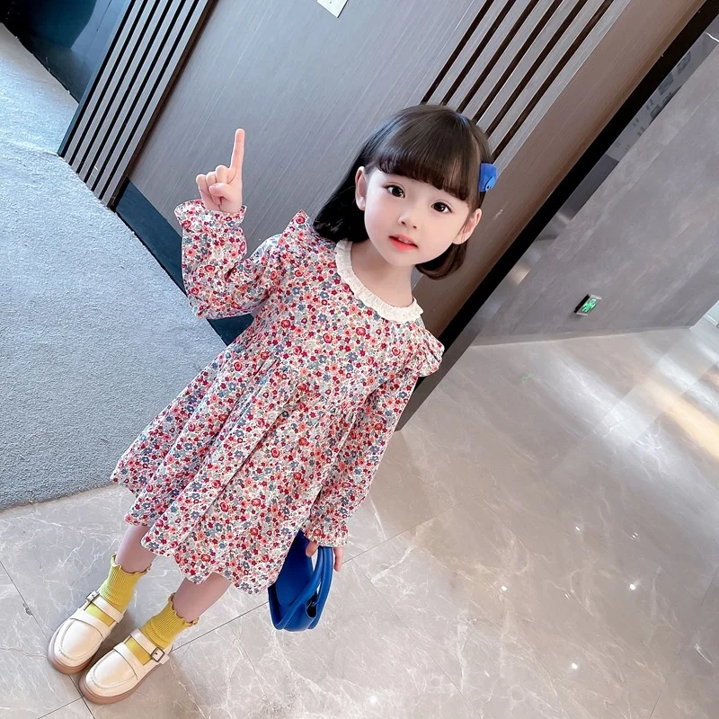 Пышное Платье с цветочным принтом для девочек, элегантное Новое весенне-осеннее детское платье в иностранном стиле для маленьких детей, летняя одежда для малышей, платья, новинка 2022
Пышное Платье с цветочным принтом для девочек, элегантное Новое весенне-осеннее детское платье в иностранном стиле для маленьких детей, летняя одежда для малышей, платья, новинка 2022