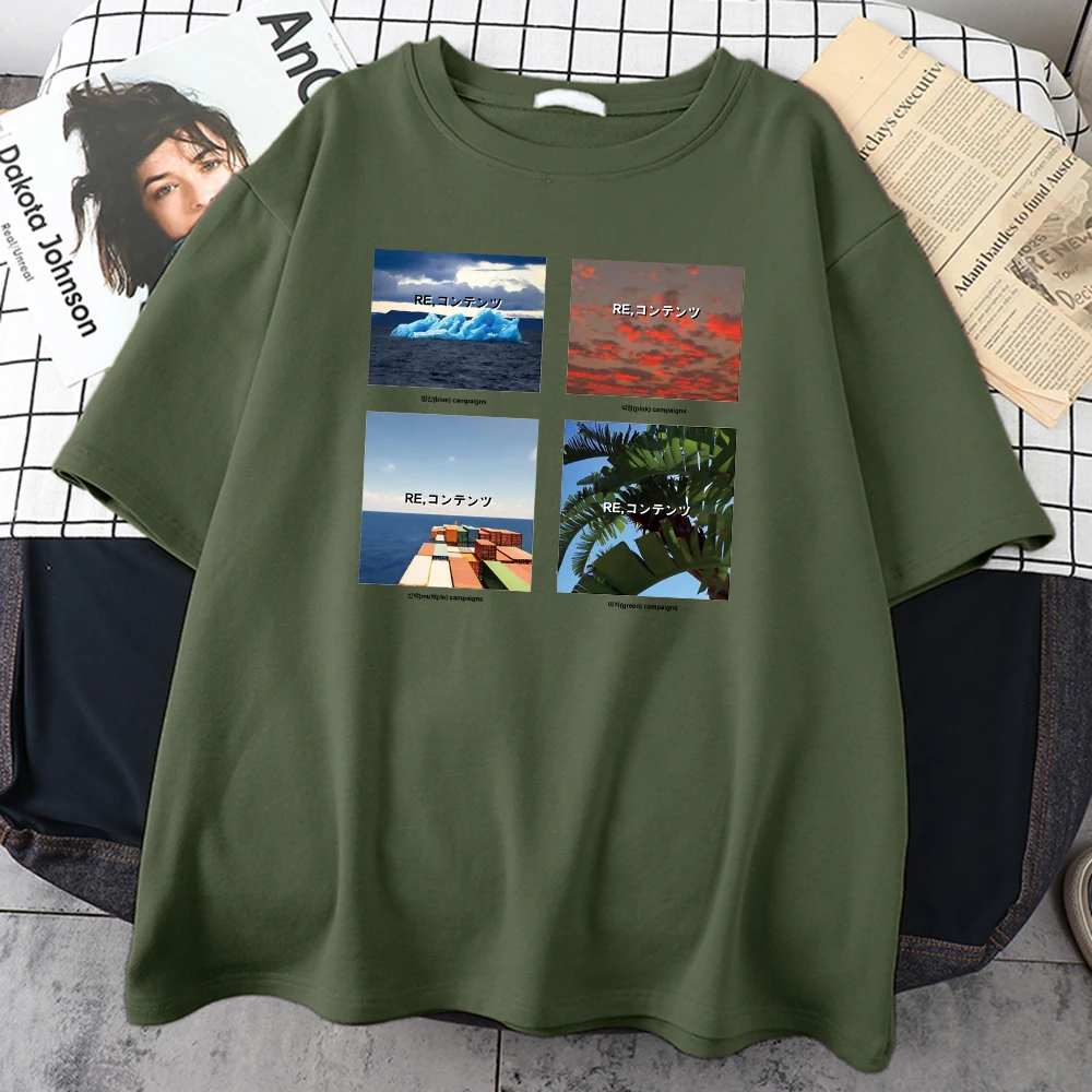 Landscape Print Mens Tee Street Casual Clothing Summer Short Sleeve Tee-Shirt For Men's Trend Loose Oversize Womne T Shirts Tops 
Landscape Print Mens Tee Street Casual Clothing Summer Short Sleeve Tee-Shirt For Men's Trend Loose Oversize Womne T Shirts Tops