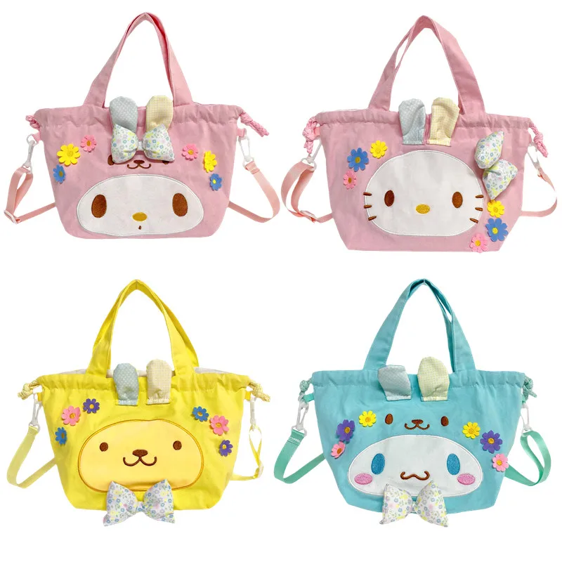 Kawaii Sanriod аниме периферийная серия фруктов Mymelody Kitty Cinnamoroll милая леди шнурок бэнто сумка для хранения сумка-мессенджер 
Kawaii Sanriod аниме периферийная серия фруктов Mymelody Kitty Cinnamoroll милая леди шнурок бэнто сумка для хранения сумка-мессенджер