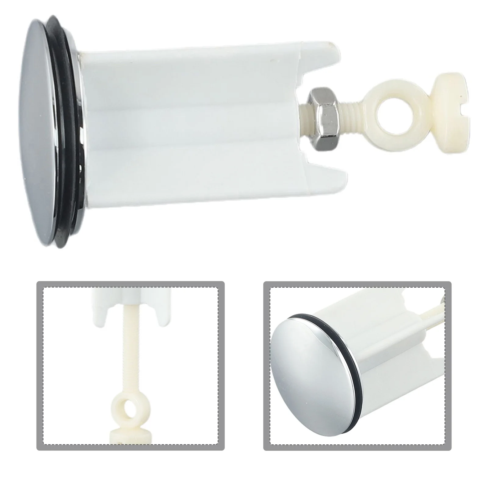 High Quality Brand New Wash Basin Plug Sink Plug White Pop-Up Plug Practical Replacement Spare Parts Universal
High Quality Brand New Wash Basin Plug Sink Plug White Pop-Up Plug Practical Replacement Spare Parts Universal