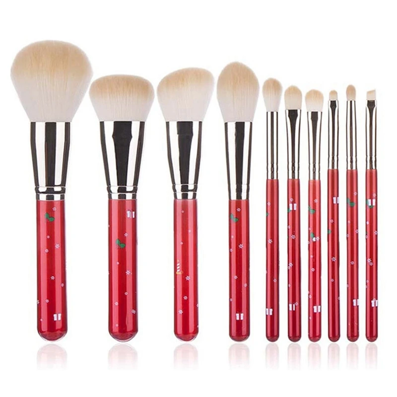 10PCS Makeup Brush Set Man-Made Fiber Blush Eyebrow Eye Shadow Eyeliner Eyeliner Makeup Brush Tool Christmas Gift
10PCS Makeup Brush Set Man-Made Fiber Blush Eyebrow Eye Shadow Eyeliner Eyeliner Makeup Brush Tool Christmas Gift