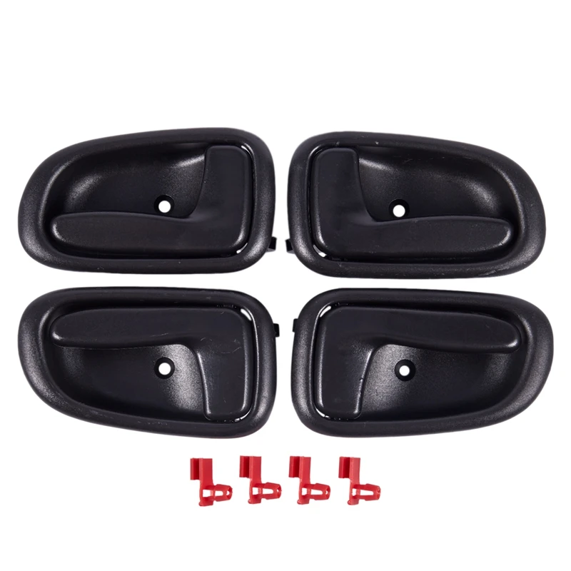 Fit for 93-97 Toyota Corolla Inside Door Handle Long Legs Front Rear Left Right 
Fit for 93-97 Toyota Corolla Inside Door Handle Long Legs Front Rear Left Right