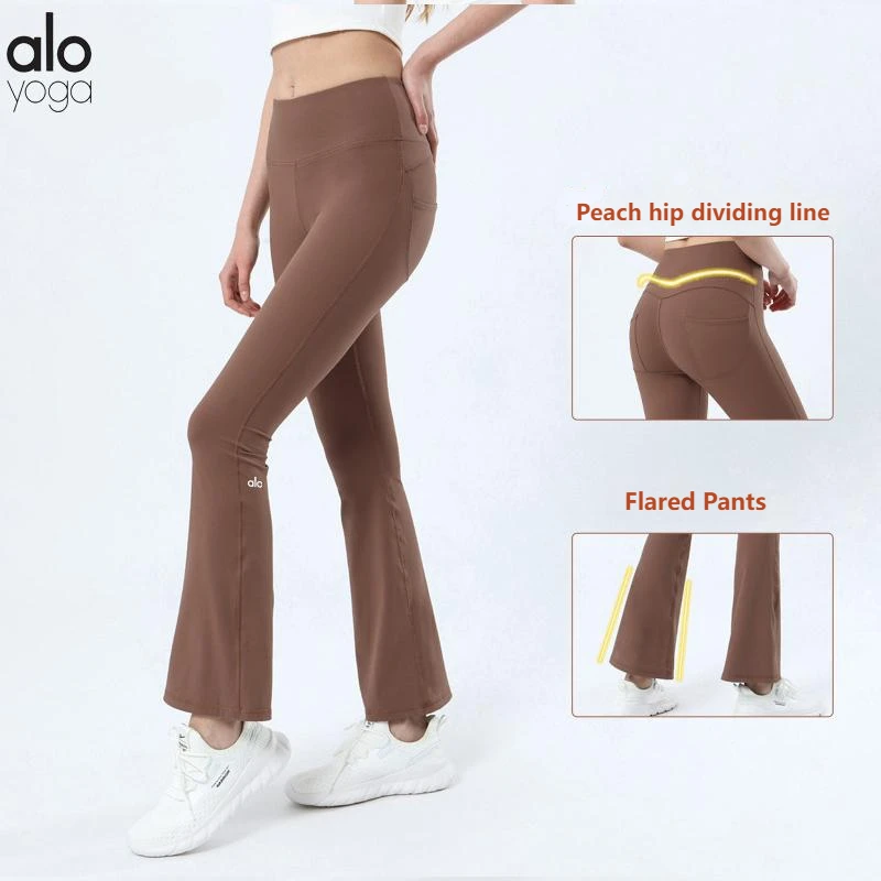 Alo Cloud-like Pocket Trumpet Yoga Pants High-waist Hip-lifting Tight-fitting Fitness Naked Yoga Trousers
Alo Cloud-like Pocket Trumpet Yoga Pants High-waist Hip-lifting Tight-fitting Fitness Naked Yoga Trousers