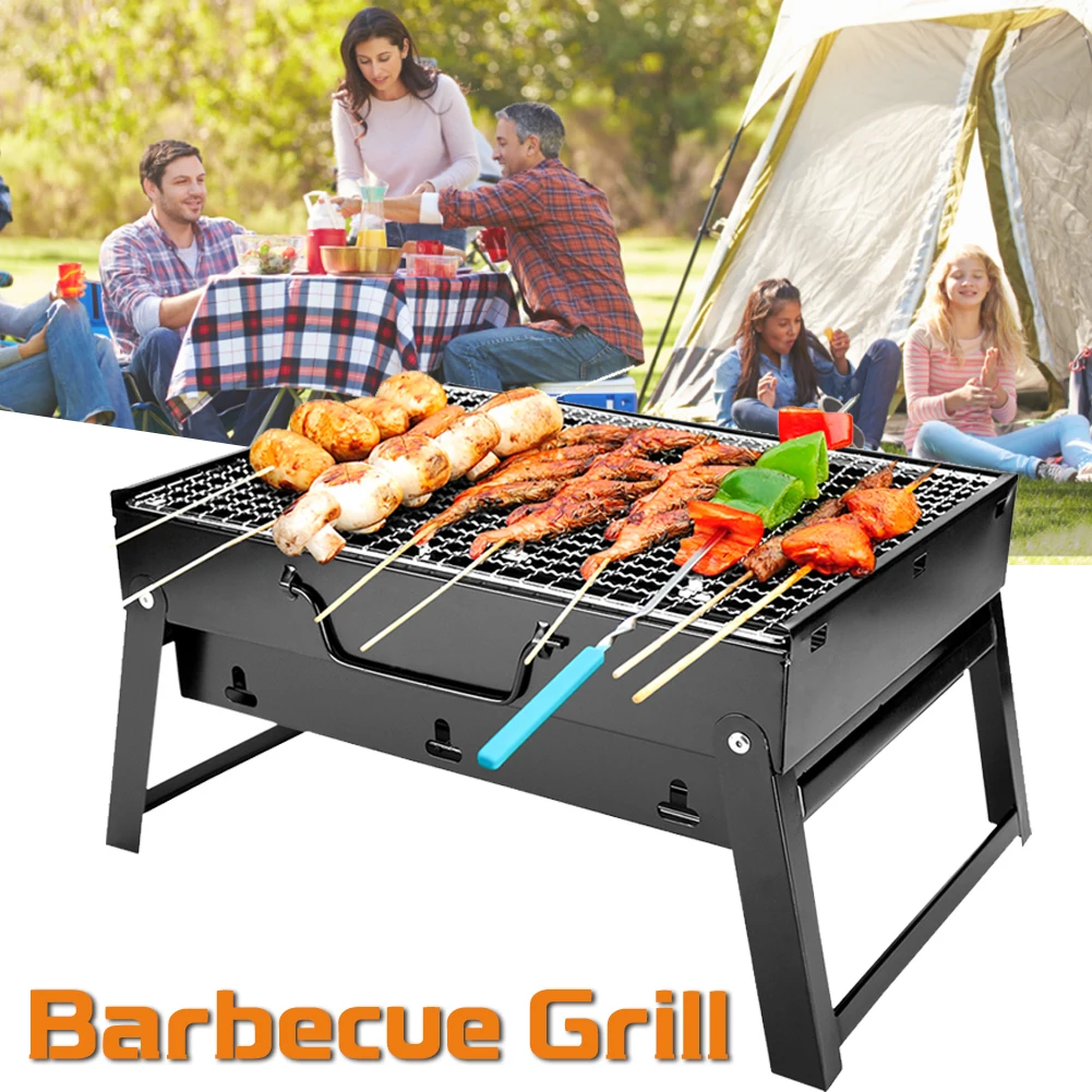 Mini BBQ Charcoal Grill Folding Portable Barbecue Grill with Handle Camping Grill for Outdoor BBQ Picnic Party Hiking
Mini BBQ Charcoal Grill Folding Portable Barbecue Grill with Handle Camping Grill for Outdoor BBQ Picnic Party Hiking