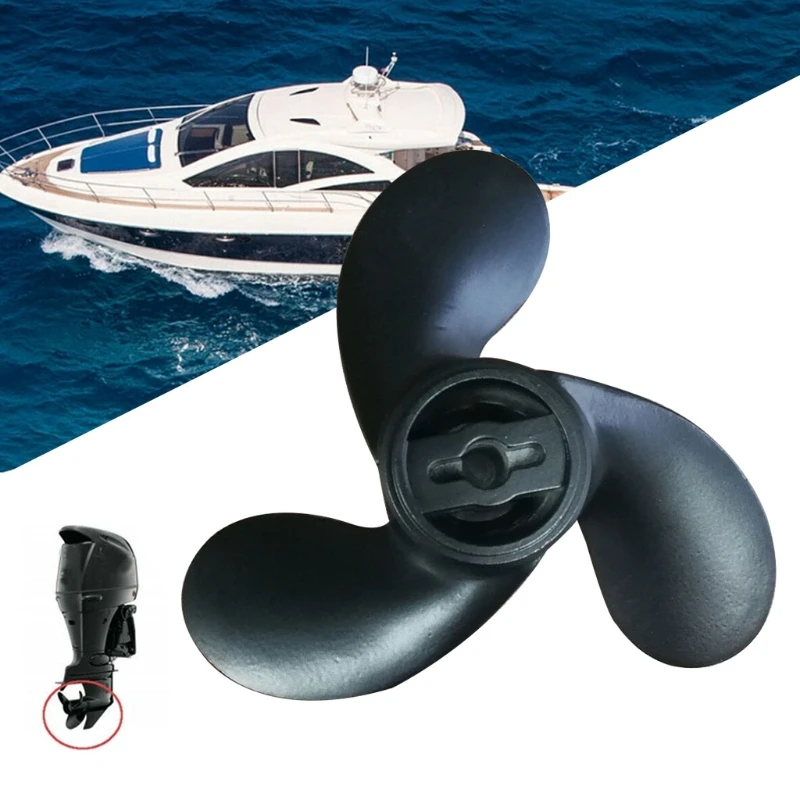 Wearproof Rubber Outboard Boat Propeller 3.4inch Blade Compatible with 20-30HP 58100-96430-019 Easy to Install D7YA
Wearproof Rubber Outboard Boat Propeller 3.4inch Blade Compatible with 20-30HP 58100-96430-019 Easy to Install D7YA