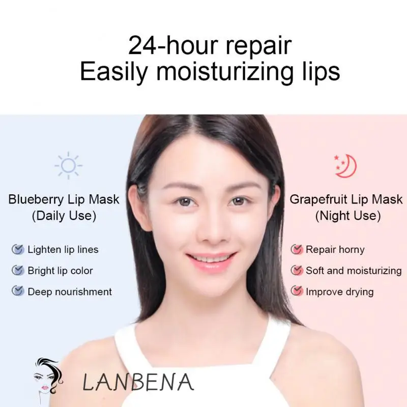 Blueberry Lip Mask Lip Care Primer Moisturizing Dry Crack Peeling Repair Reduce Lip Fine Lines Repair Lip Wrinkle Lip Mask 10g
Blueberry Lip Mask Lip Care Primer Moisturizing Dry Crack Peeling Repair Reduce Lip Fine Lines Repair Lip Wrinkle Lip Mask 10g