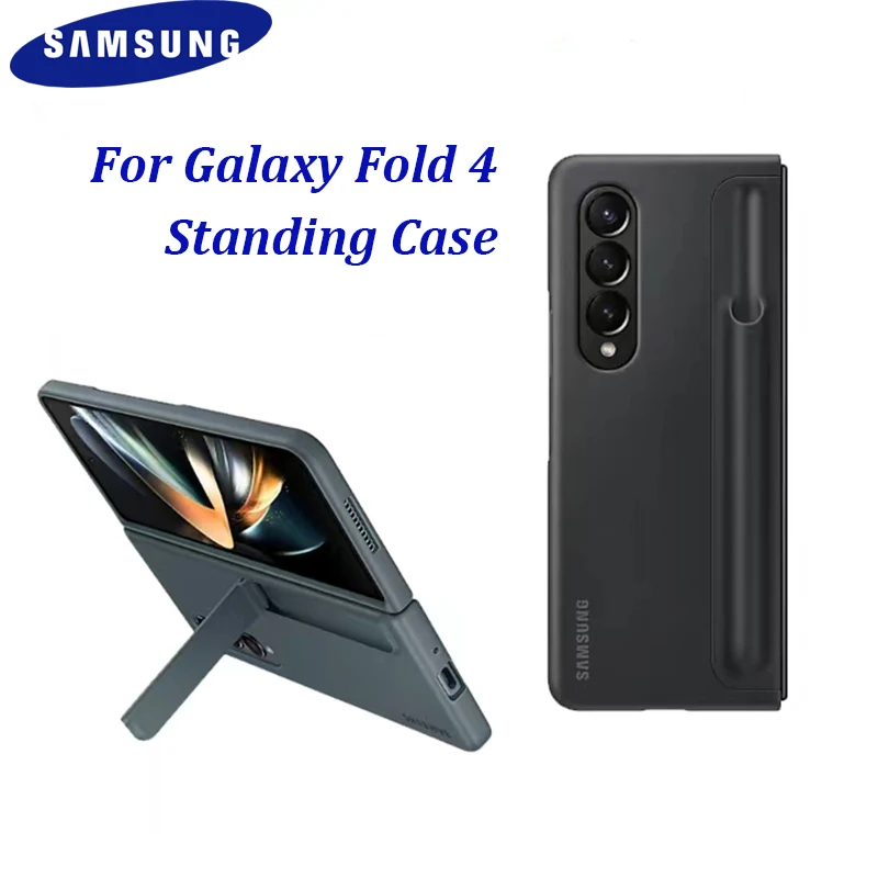 Официальный складной чехол для Samsung Galaxy Z Fold4, складной защитный чехол для телефона с подставкой для ручки, подставка для Samsung Z, складной чехо...
Официальный складной чехол для Samsung Galaxy Z Fold4, складной защитный чехол для телефона с подставкой для ручки, подставка для Samsung Z, складной чехо...