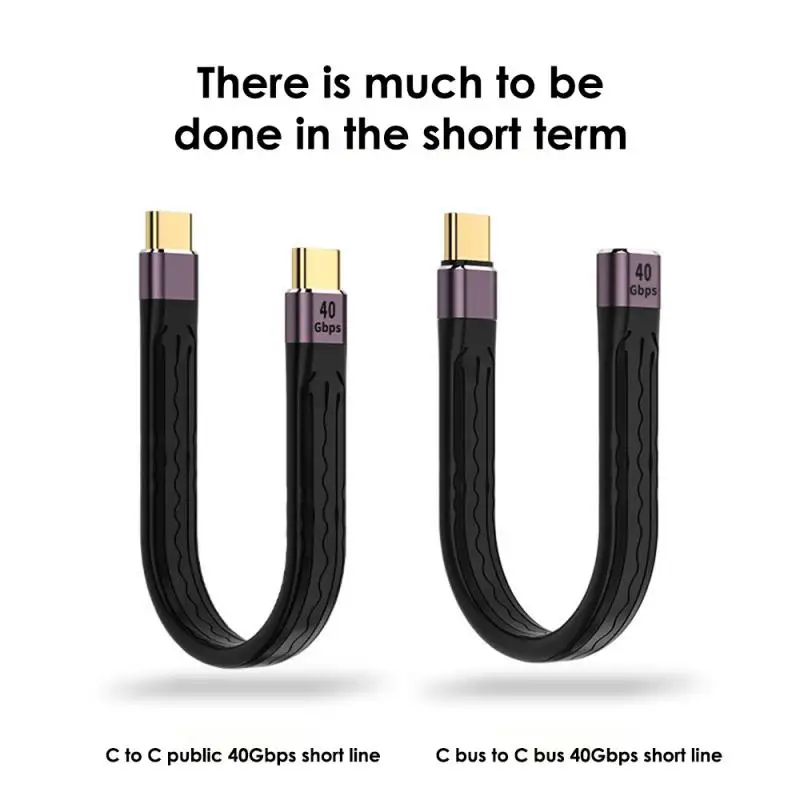 

USB 3. 0 Gen3 кабель для передачи данных PD 4,0 ВТ 5A кабель для быстрой зарядки USB C на Type C Thunderbolt 3 4K @ 60 Гц кабель USB Тип C 40 Гбит/с кабель для передачи данных