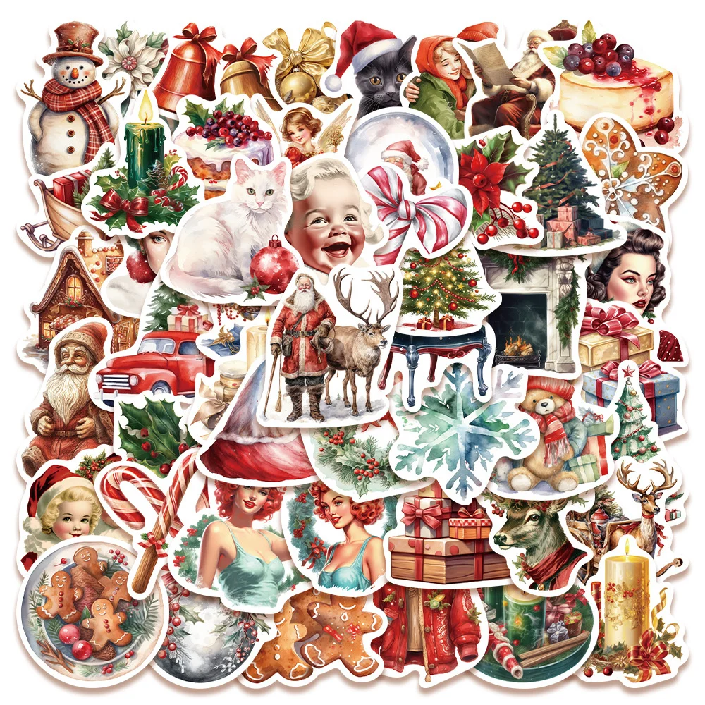 10/30/50PCS New INS Christmas Stickers Cartoon Creative Animation iPad Computer Desk Car Chair Decoration Waterproof Wholesale
10/30/50PCS New INS Christmas Stickers Cartoon Creative Animation iPad Computer Desk Car Chair Decoration Waterproof Wholesale