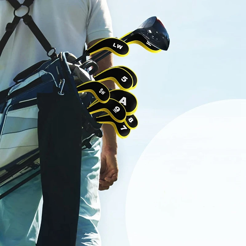 Golf Club Covers Number Print Golf Club Head Covers Zippered Iron Covers With Protective Breathable Mesh Cover
Golf Club Covers Number Print Golf Club Head Covers Zippered Iron Covers With Protective Breathable Mesh Cover