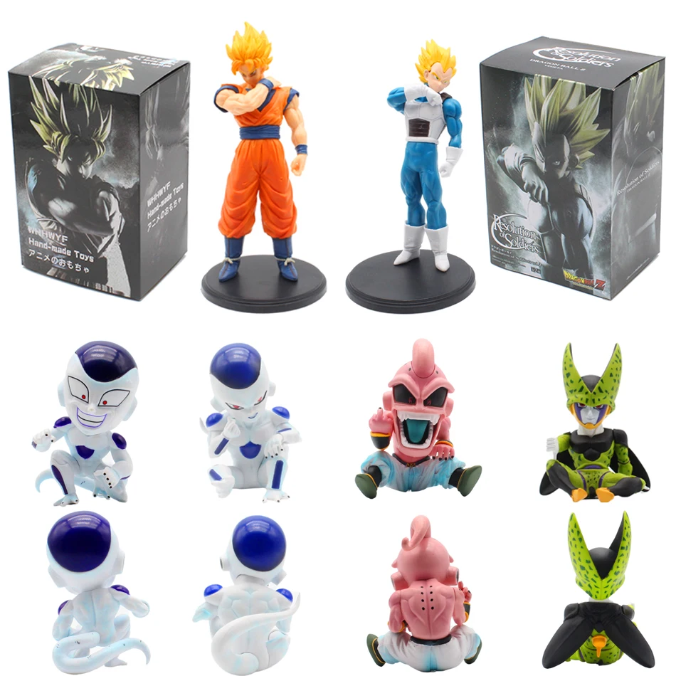 18-23cm Anime Dragon Ball Z Vegeta Son Goku PVC Action Figure Toys Collection Model Doll Gifts For Children
18-23cm Anime Dragon Ball Z Vegeta Son Goku PVC Action Figure Toys Collection Model Doll Gifts For Children