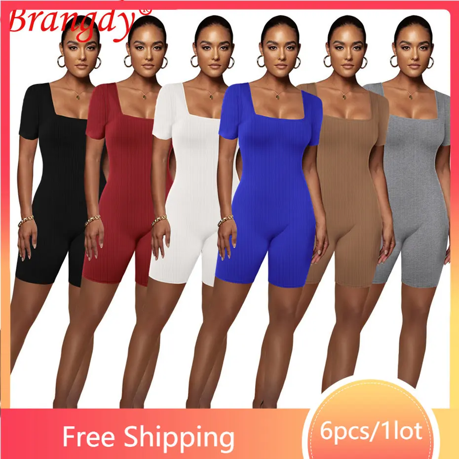 6pcs Bulk Items Wholesale Lots Y2k Jumpsuit for Women 2023 Summer Short Sleeve Playsuit Body Streetwear Romper B11122
6pcs Bulk Items Wholesale Lots Y2k Jumpsuit for Women 2023 Summer Short Sleeve Playsuit Body Streetwear Romper B11122