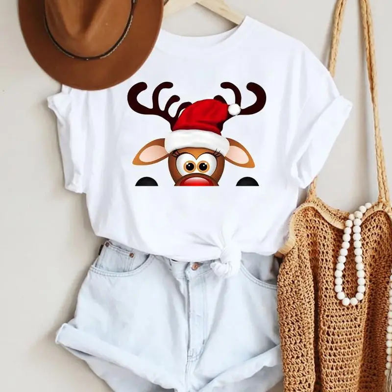 Women 2022 New Year Trend 90s Fashion Merry Christmas Print Tshirts Trend Graphic Travel Top T Shirt Ladies Tee T-Shirt
Women 2022 New Year Trend 90s Fashion Merry Christmas Print Tshirts Trend Graphic Travel Top T Shirt Ladies Tee T-Shirt