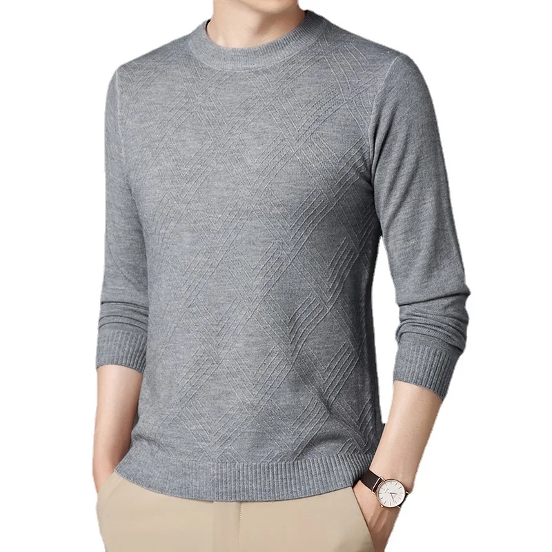 Autumn New Men's Fashion Casual Long-sleeved Knitted Youth Round Neck Slim Sweater Pullover Tops
Autumn New Men's Fashion Casual Long-sleeved Knitted Youth Round Neck Slim Sweater Pullover Tops