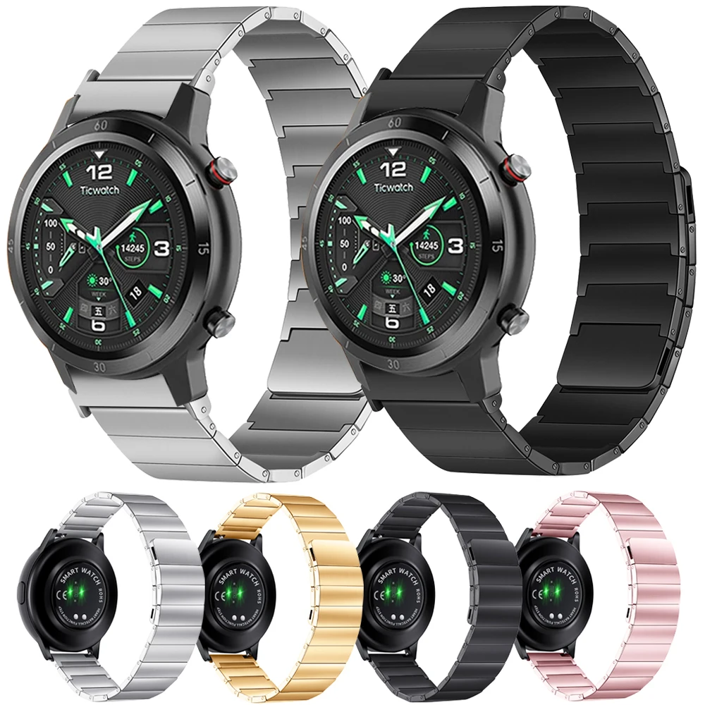 Магнитный ремешок для TicWatch Pro 3 Ultra GPS, металлический браслет из нержавеющей стали для наручных часов TicWatch E2/E3/GTX 20/22 мм
Магнитный ремешок для TicWatch Pro 3 Ultra GPS, металлический браслет из нержавеющей стали для наручных часов TicWatch E2/E3/GTX 20/22 мм