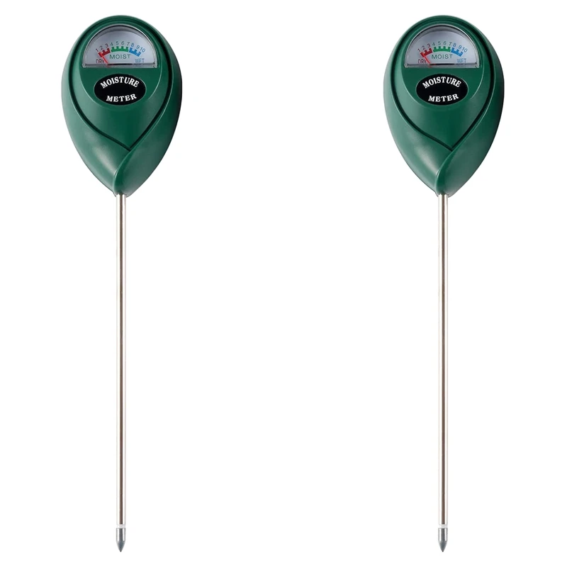 2X Soil Moisture Meter,Plant Water Meter,Moisture Sensor For Garden, Farm, Lawn Plants Indoor & Outdoor
2X Soil Moisture Meter,Plant Water Meter,Moisture Sensor For Garden, Farm, Lawn Plants Indoor & Outdoor
