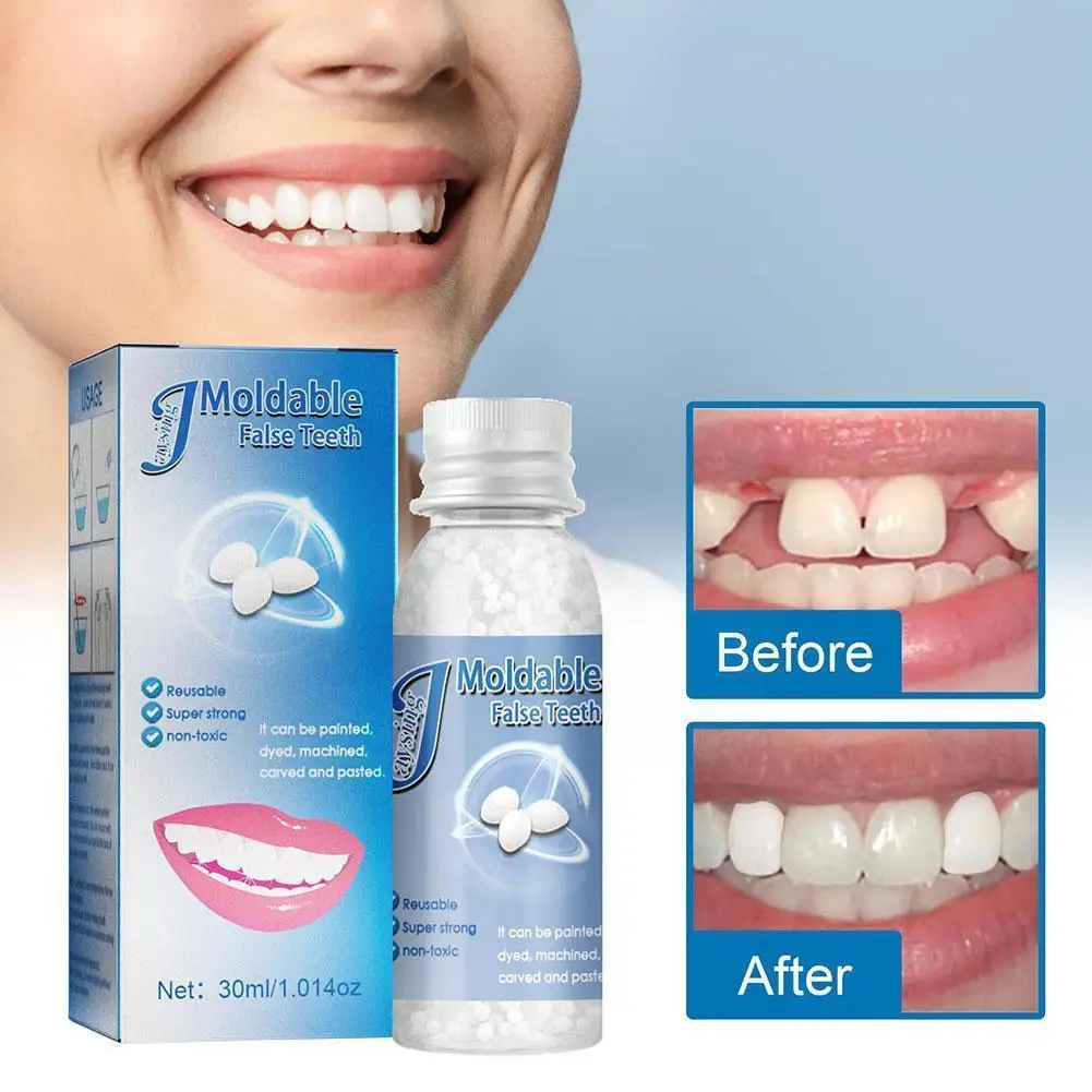40g Temporary Tooth Repair Kit Denture Glue Dental Restoration Tooth Filling Kit For Halloween Cosplay Film TV Cosmetic H4A5
40g Temporary Tooth Repair Kit Denture Glue Dental Restoration Tooth Filling Kit For Halloween Cosplay Film TV Cosmetic H4A5