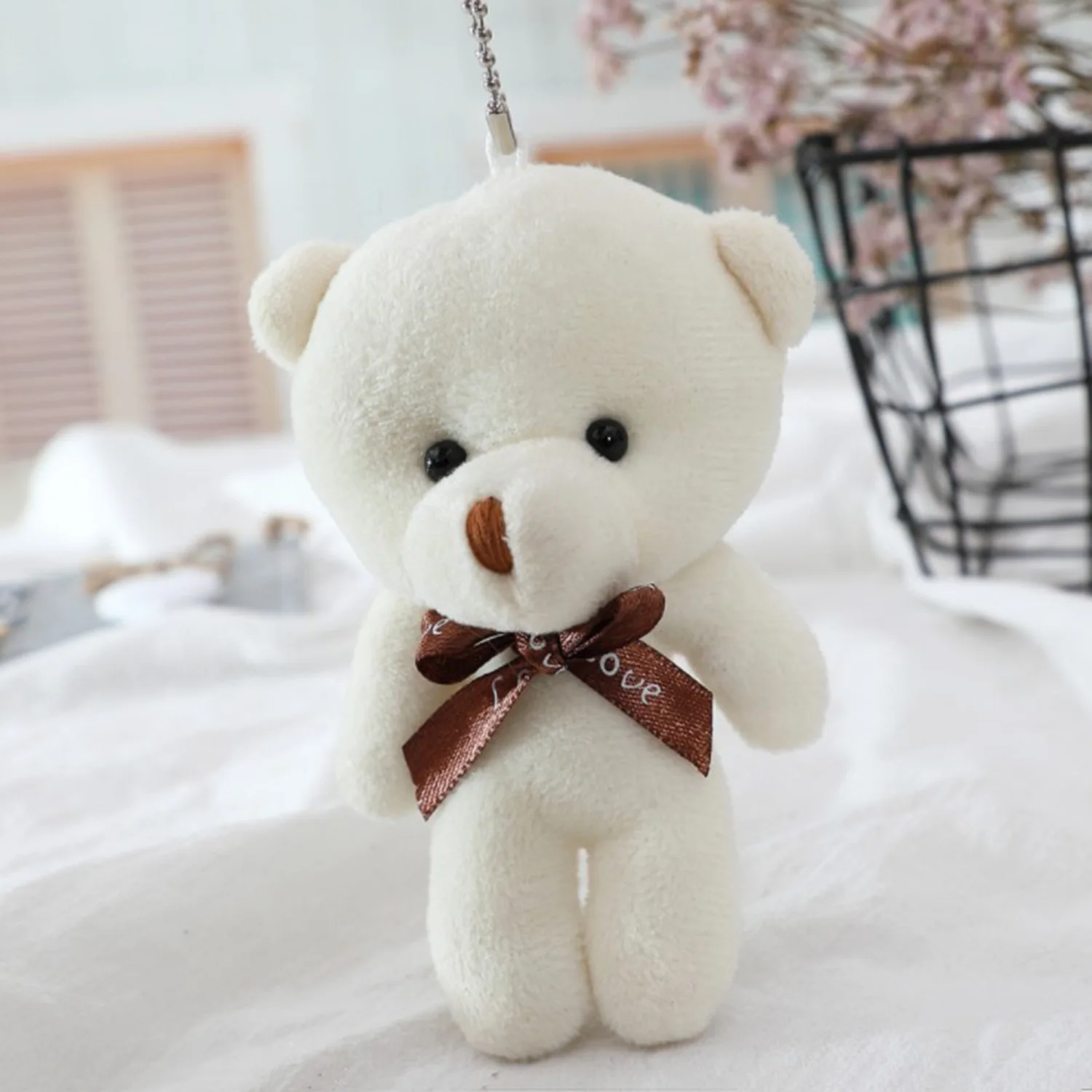 Cute Teddy Bear Mini Plush Toy Wedding Gift Little Doll Backpack Pendant Home Decoration Key Stuffed Bears Toy Doll Gift 12CM
Cute Teddy Bear Mini Plush Toy Wedding Gift Little Doll Backpack Pendant Home Decoration Key Stuffed Bears Toy Doll Gift 12CM