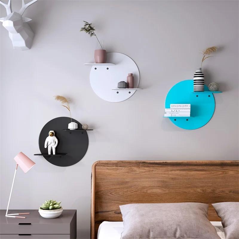 European-style Round Wall Hanging Metal Rack Living Room Sofa Wall Vase Decoration Art Bathroom Rack StoragePendant Crafts Decor
European-style Round Wall Hanging Metal Rack Living Room Sofa Wall Vase Decoration Art Bathroom Rack StoragePendant Crafts Decor
