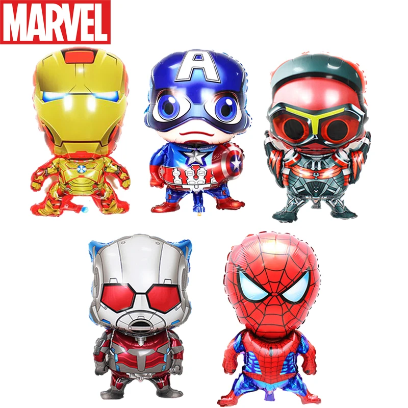 Disney Foil Balloons Marvel Spiderman Captain America Party Decorations Christmas Supplie Children Gifts Toys for Boy Air Globos
Disney Foil Balloons Marvel Spiderman Captain America Party Decorations Christmas Supplie Children Gifts Toys for Boy Air Globos