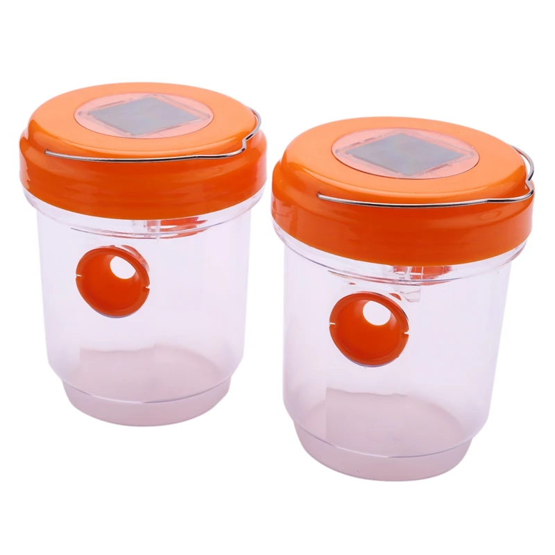 2 Pack Solar Powered Wasp Trap With UV LED Light Bee Traps,Yellow Jacket Traps&Wasp Traps For Outdoors,Wasp Killer-Effective And 
2 Pack Solar Powered Wasp Trap With UV LED Light Bee Traps,Yellow Jacket Traps&Wasp Traps For Outdoors,Wasp Killer-Effective And