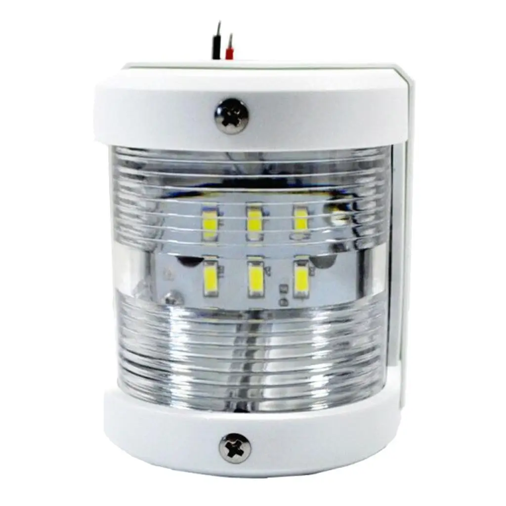 2x Marine Boat White Stern LED Navigation Light Waterproof for Bright And Sailing
2x Marine Boat White Stern LED Navigation Light Waterproof for Bright And Sailing