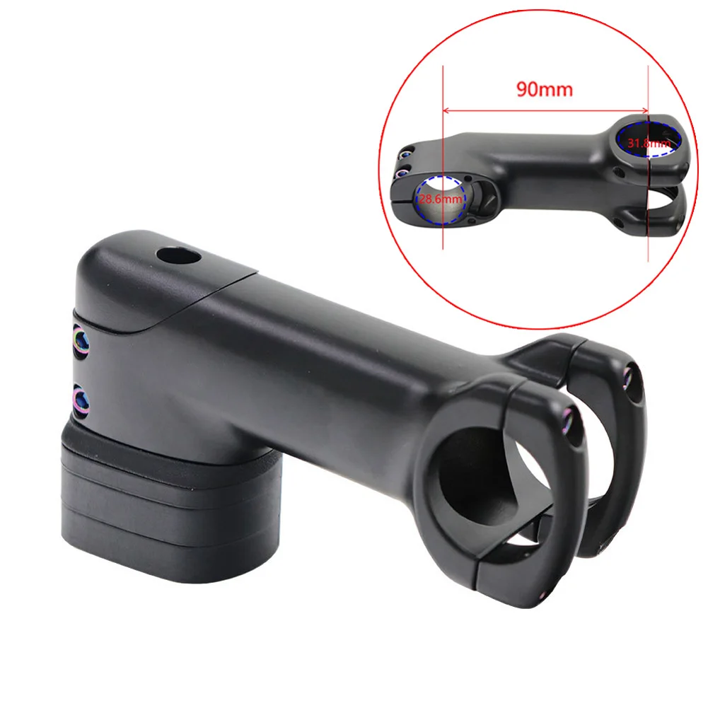 Road Bicycle Handlebar Stem For 28.6/31.8mm Handlebar 1 1/8 Inch 90/100mm Internal Cable Aluminum Alloy Bike Stem Cycling Parts
Road Bicycle Handlebar Stem For 28.6/31.8mm Handlebar 1 1/8 Inch 90/100mm Internal Cable Aluminum Alloy Bike Stem Cycling Parts