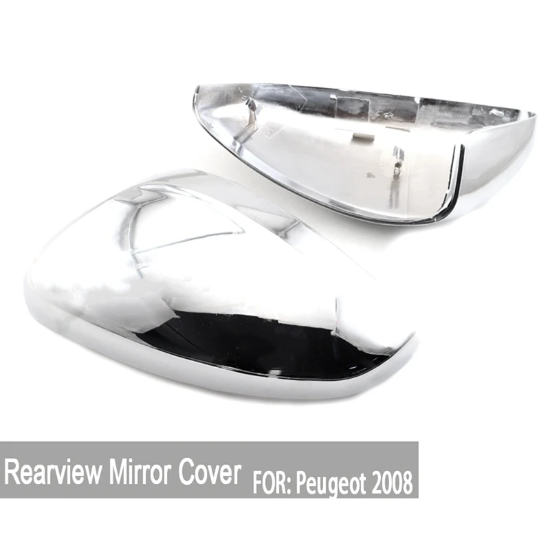Chrome Rear View Mirror Cover Side Door Mirror Cap For Citroen C3 C4 CACTUS Peugeot 208 2008 16075120VG
Chrome Rear View Mirror Cover Side Door Mirror Cap For Citroen C3 C4 CACTUS Peugeot 208 2008 16075120VG