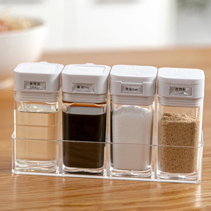 Mini Plastic Spice Pot Set Gadgete Cube Transparent Stackable Spice Jars Squeeze Porta Tempero Dining Table Kitchen Decoration 
Mini Plastic Spice Pot Set Gadgete Cube Transparent Stackable Spice Jars Squeeze Porta Tempero Dining Table Kitchen Decoration