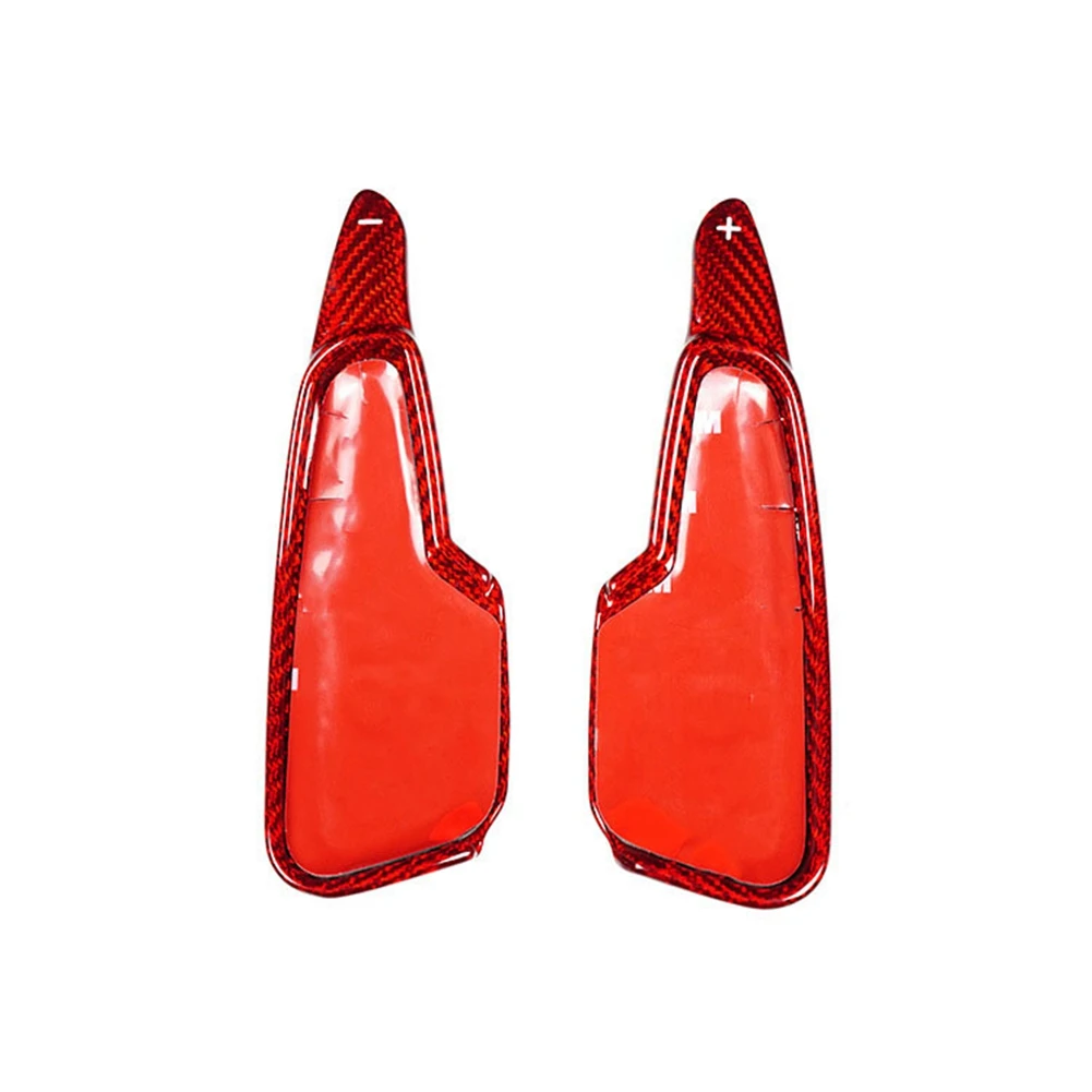 Car Red Carbon Fiber Steering Wheel Paddle Shifter Extension Shift Fit for Chevrolet Corvette C8 2020-2022
Car Red Carbon Fiber Steering Wheel Paddle Shifter Extension Shift Fit for Chevrolet Corvette C8 2020-2022