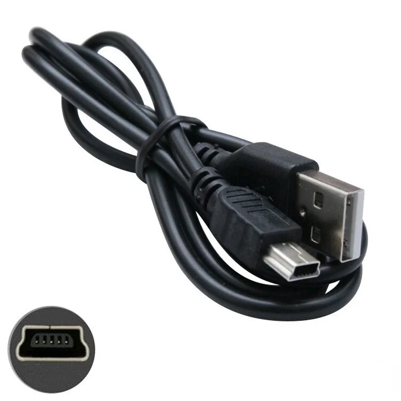 Mini USB 2.0 Cable 5Pin Mini USB to USB Fast Data Charger Cables for MP3 MP4 Player Car DVR GPS Digital Camera
Mini USB 2.0 Cable 5Pin Mini USB to USB Fast Data Charger Cables for MP3 MP4 Player Car DVR GPS Digital Camera