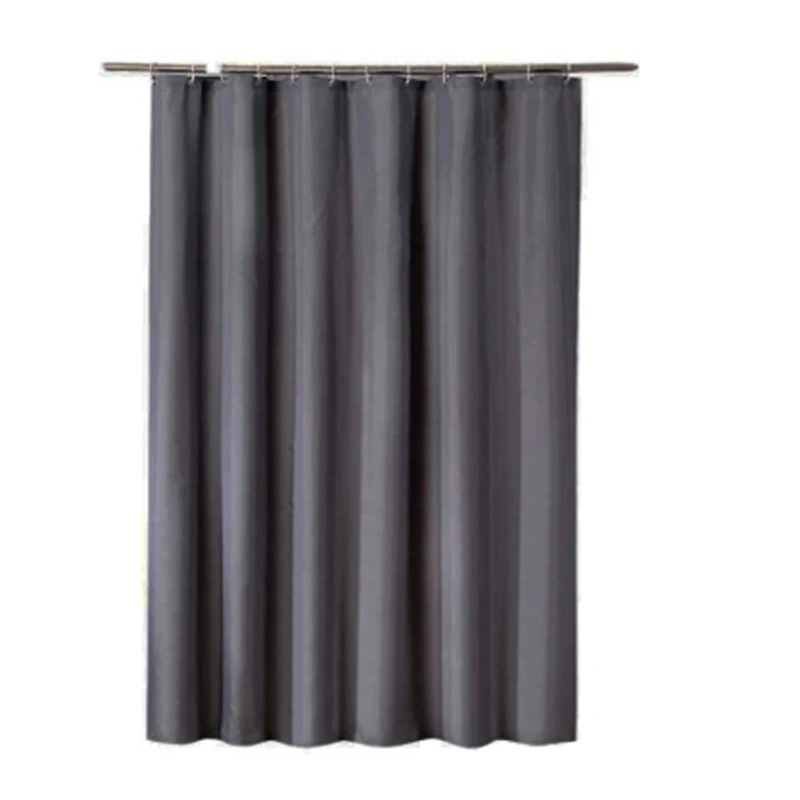 Dark Gray Shower Curtain Solid Color Waterproof Shower Curtain Bathroom Bathtub Cover Extra Wide 12 Hooks 150 X 180Cm
Dark Gray Shower Curtain Solid Color Waterproof Shower Curtain Bathroom Bathtub Cover Extra Wide 12 Hooks 150 X 180Cm