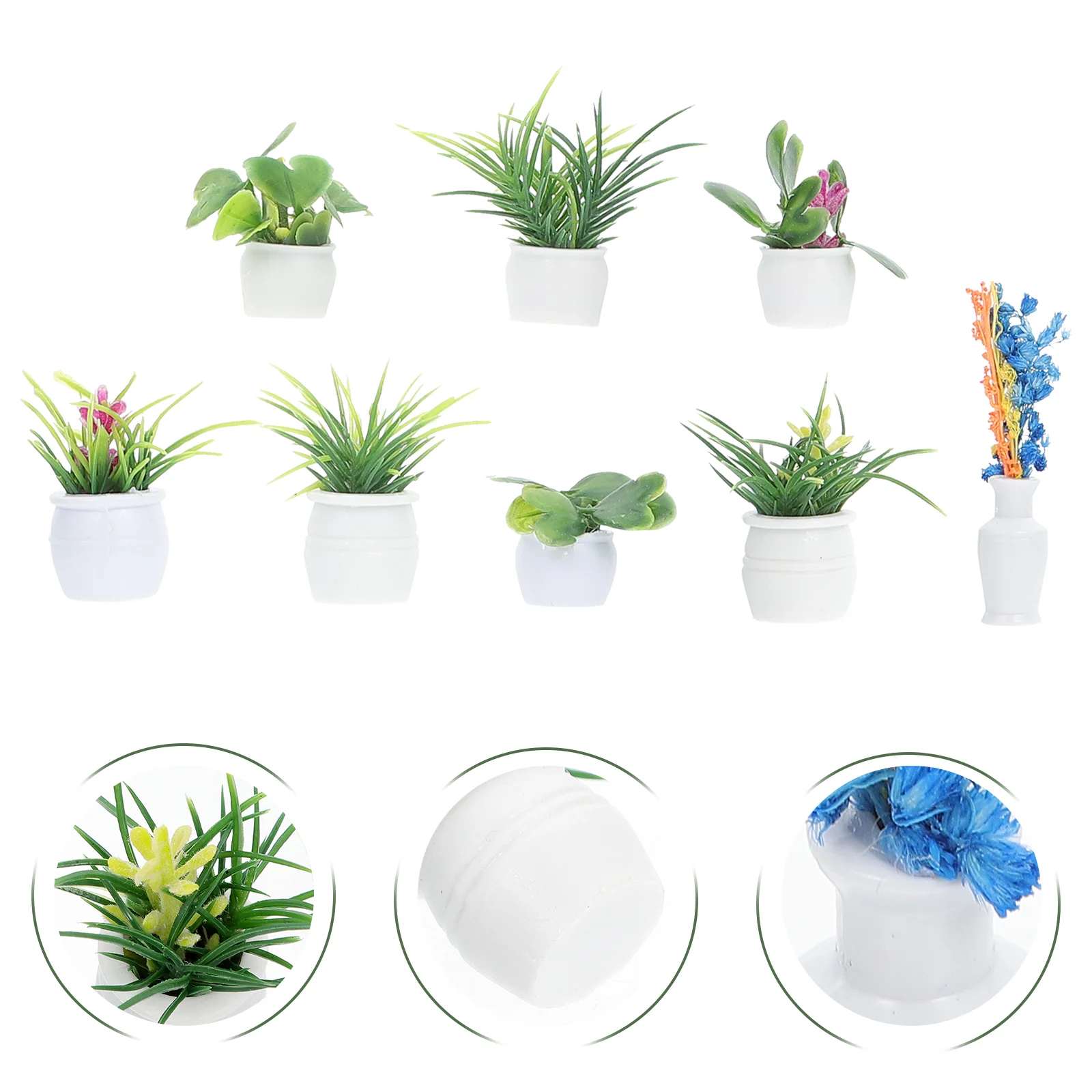 Toy Miniatureplantsmini Bonsai Housekids Potted Tiny Pretend Supplies Ornament Garden Fair Playset Role Model Play Artificial
Toy Miniatureplantsmini Bonsai Housekids Potted Tiny Pretend Supplies Ornament Garden Fair Playset Role Model Play Artificial