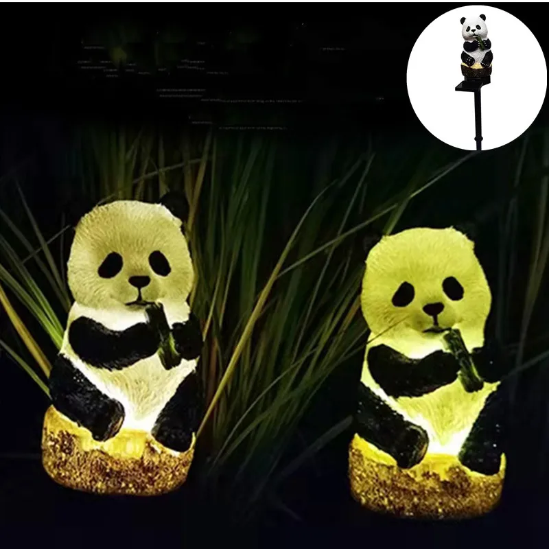 Solar Light for The Garden Panda Owl Lamp Outdoor Solar Lamp Waterproof Garden Lawn Stake Light Yard for Home Courtyard Decor
Solar Light for The Garden Panda Owl Lamp Outdoor Solar Lamp Waterproof Garden Lawn Stake Light Yard for Home Courtyard Decor