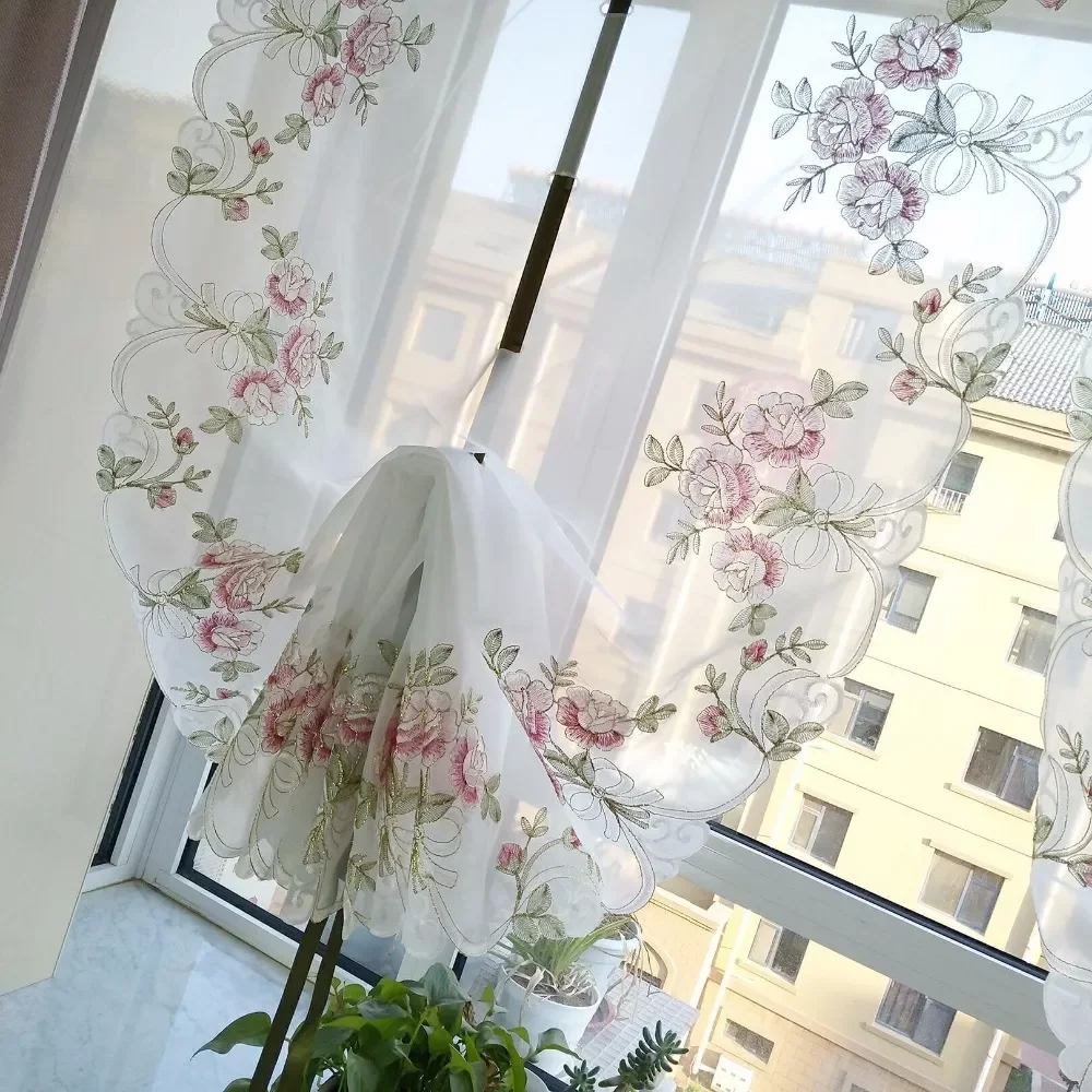 2022 Embroidery Curtain High Quality Ribbon Roman Curtain Home Wave European Living Room Kitchen Balcony Voile Curtain
2022 Embroidery Curtain High Quality Ribbon Roman Curtain Home Wave European Living Room Kitchen Balcony Voile Curtain