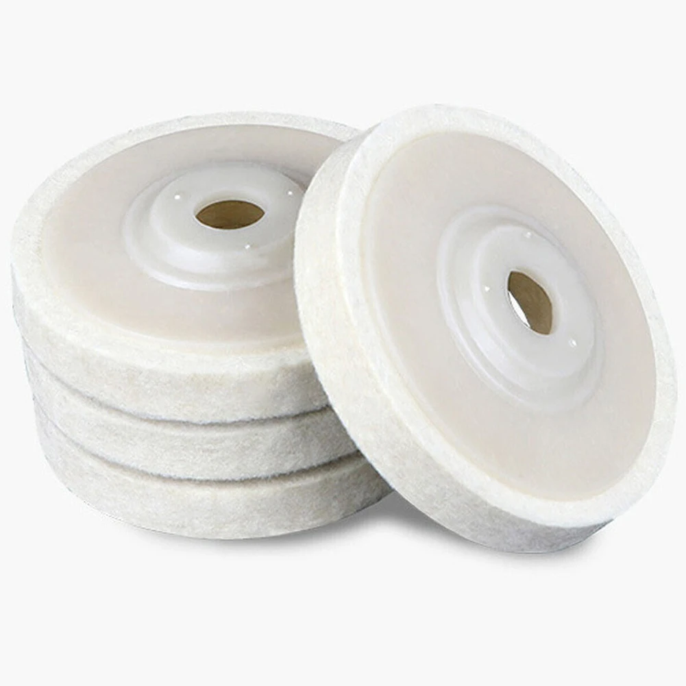 4pcs Polishing Pads Wool Felt Polishing Pad Felt Wool Polishing Buffing Wheels For Glass Stainless Steel Polish Repair Scratche
4pcs Polishing Pads Wool Felt Polishing Pad Felt Wool Polishing Buffing Wheels For Glass Stainless Steel Polish Repair Scratche