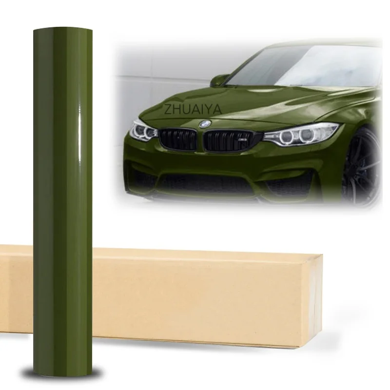 Metallic Chrome Vinyl Film Automobiles Car Color Chrome Car Dark Green Vinyl Car Wrap For Vehicle
Metallic Chrome Vinyl Film Automobiles Car Color Chrome Car Dark Green Vinyl Car Wrap For Vehicle