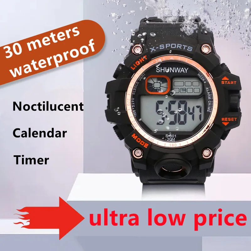 Electronic Digital Watch Military Chronograph Luminous Waterproof Stainless Steel Alarm Clock Outdoor Sports Men Wristwatch Cloc
Electronic Digital Watch Military Chronograph Luminous Waterproof Stainless Steel Alarm Clock Outdoor Sports Men Wristwatch Cloc