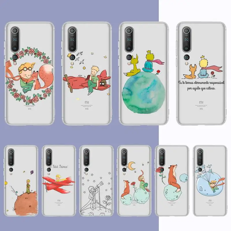 The Little Prince Starry Sky Phone Case for Samsung S20 S10 lite S21 plus for Redmi Note8 9pro for Huawei P20 Clear Case
The Little Prince Starry Sky Phone Case for Samsung S20 S10 lite S21 plus for Redmi Note8 9pro for Huawei P20 Clear Case