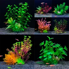 2023 NEW Aquarium decoration artificial plastic landscaping aquatic plant ornaments simulation aquarium fish tank accessories