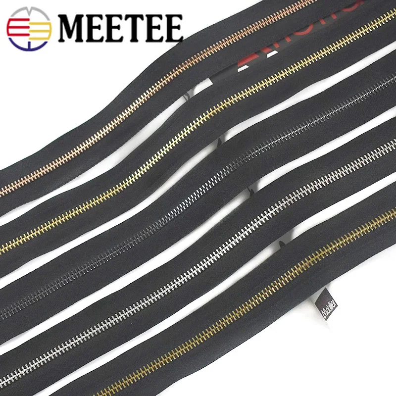 2/5Yards 5# Metal Zippers Open-end Bag Clothes Zippers for Jacket Zip By The Meter Zips Repair Kit DIY Sewing Accessories
2/5Yards 5# Metal Zippers Open-end Bag Clothes Zippers for Jacket Zip By The Meter Zips Repair Kit DIY Sewing Accessories