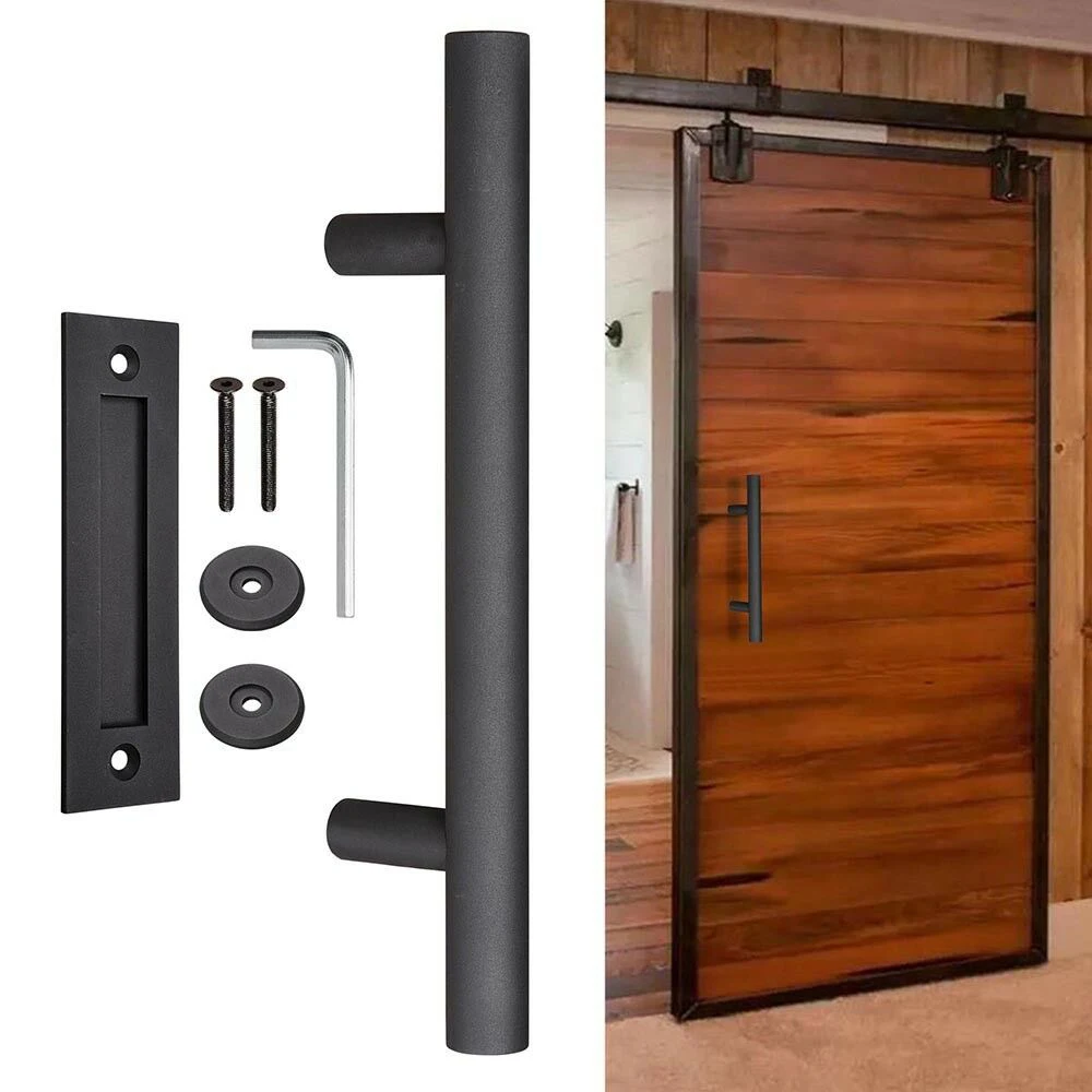 12" Barn Door Handle Sliding Flush Pull Wood Door Gate Hardware Stainless Steel American Interior Wooden Door Handle Accessories
12" Barn Door Handle Sliding Flush Pull Wood Door Gate Hardware Stainless Steel American Interior Wooden Door Handle Accessories
