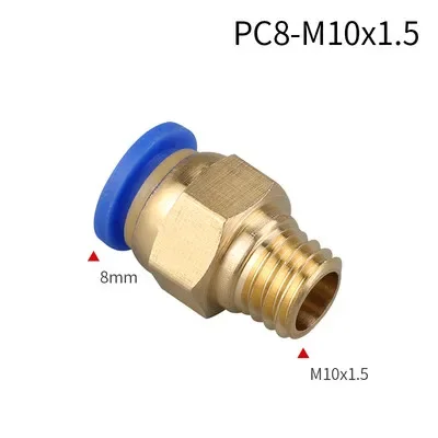 10 шт./50 шт. пневматический быстрый разъем для труб, метрическая резьба, прямой через PC4/6m5pc8-m6/M8/m10m12 
10 шт./50 шт. пневматический быстрый разъем для труб, метрическая резьба, прямой через PC4/6m5pc8-m6/M8/m10m12